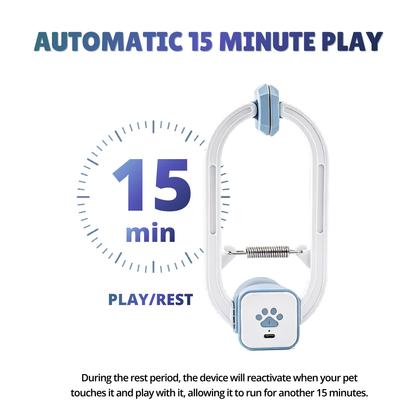 The Pounce Buddy™ — Keep Your Cat Happy, Stimulated & Out of Trouble.    (Even When You're Not Home)